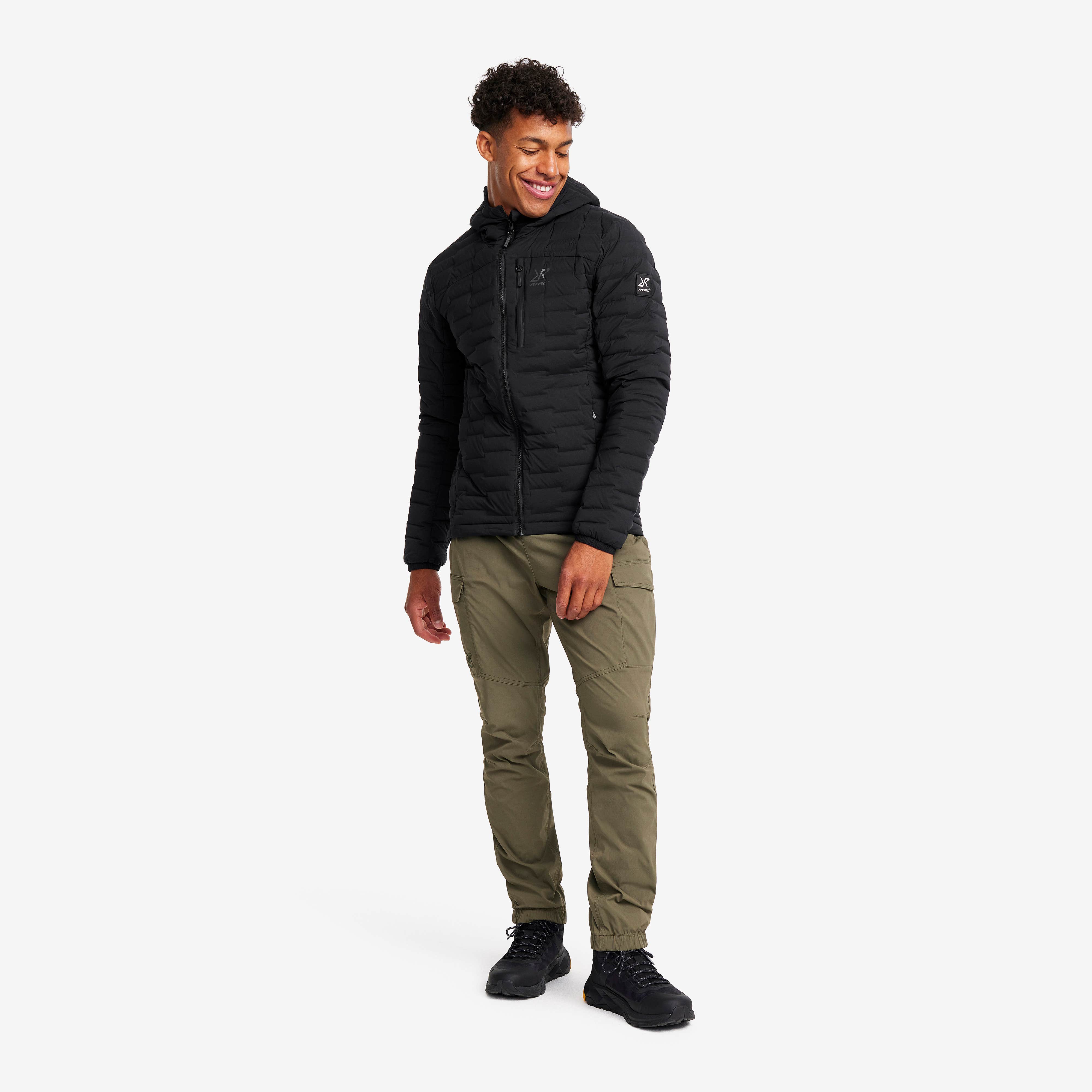 Flex Stretch Down Jacket Herre Black