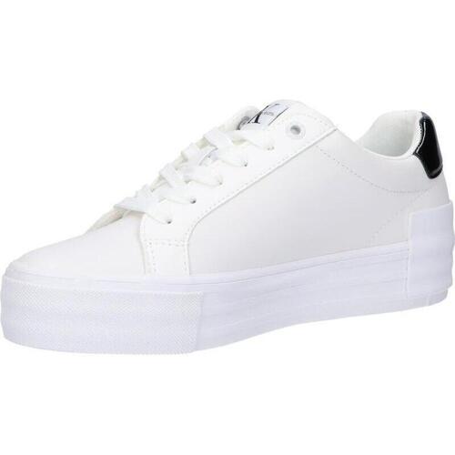 Calvin Klein Jeans - YW0YW01294 BOLD VULC FLATF Blanco