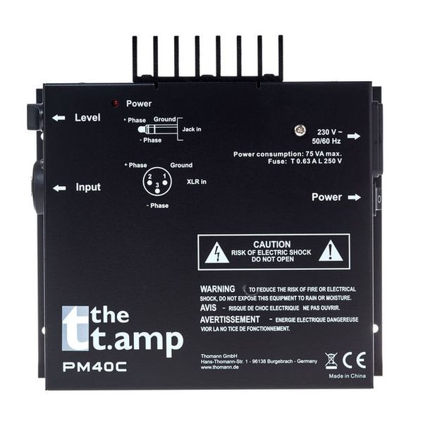 the t.amp PM40C Endstufenmodul
