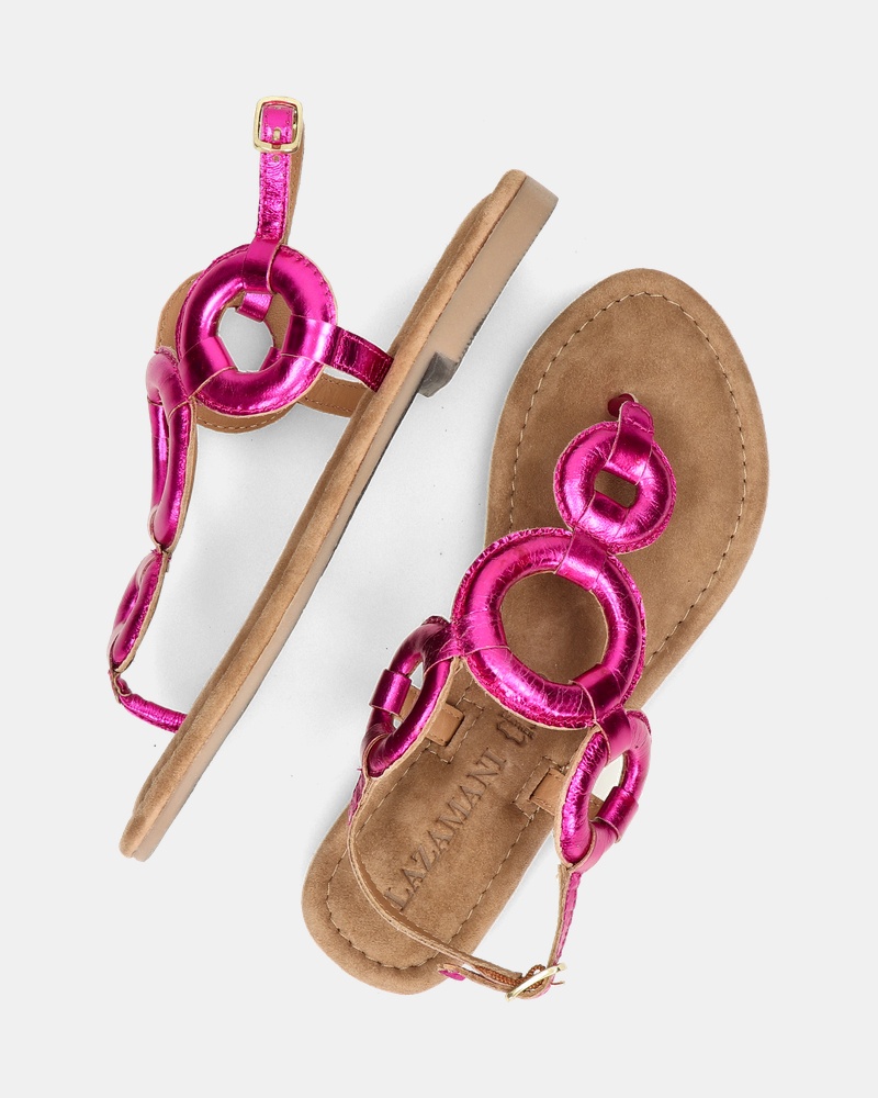 Lazamani Sandalen  - roze