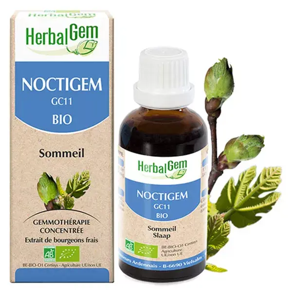 Herbalgem Noctigem Complexo Orgânico de Gemoterapia para o Sono 30ml