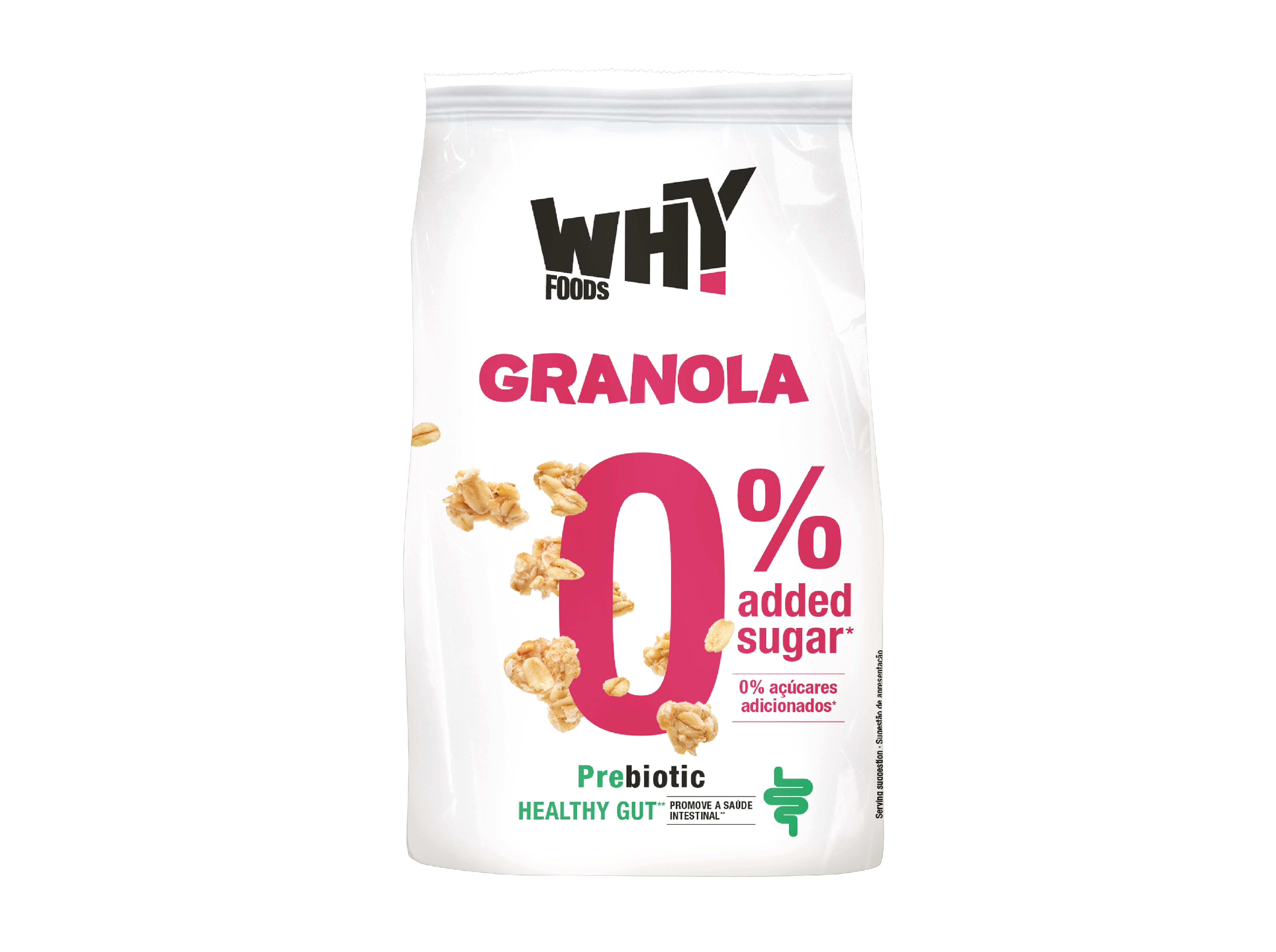 GRANOLA WHY FOODS 0% AÇÚCAR 300 G