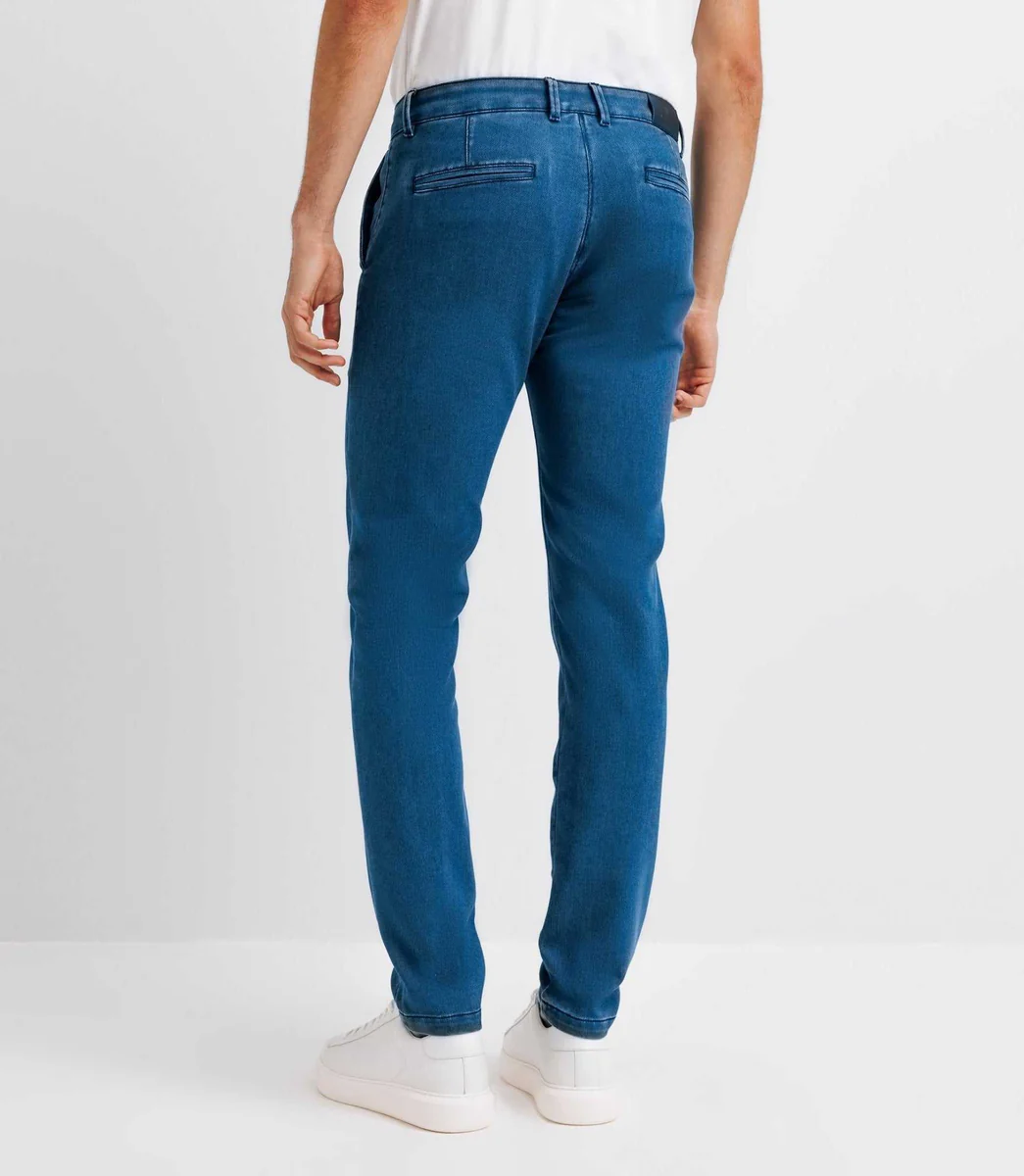 Pantalon armuré indigo