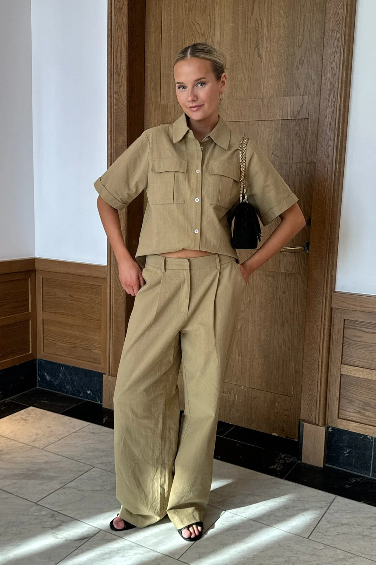 BYIC Celinaic Shirt lkhaki light khaki