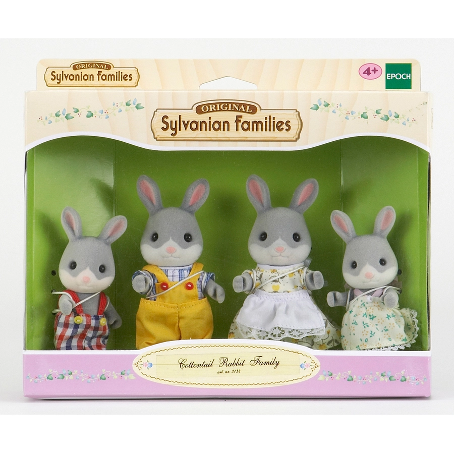 Sylvanian Families® Familien - Wildkaninchen Familie Hoppel