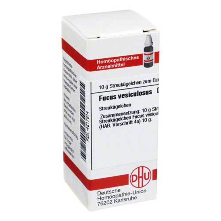 DHU Fucus vesiculosus D 6 Globuli, 10 g