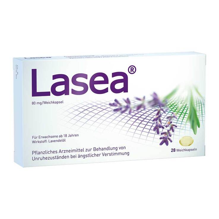 Lasea Weichkapseln bei innerer Unruhe, 28 St