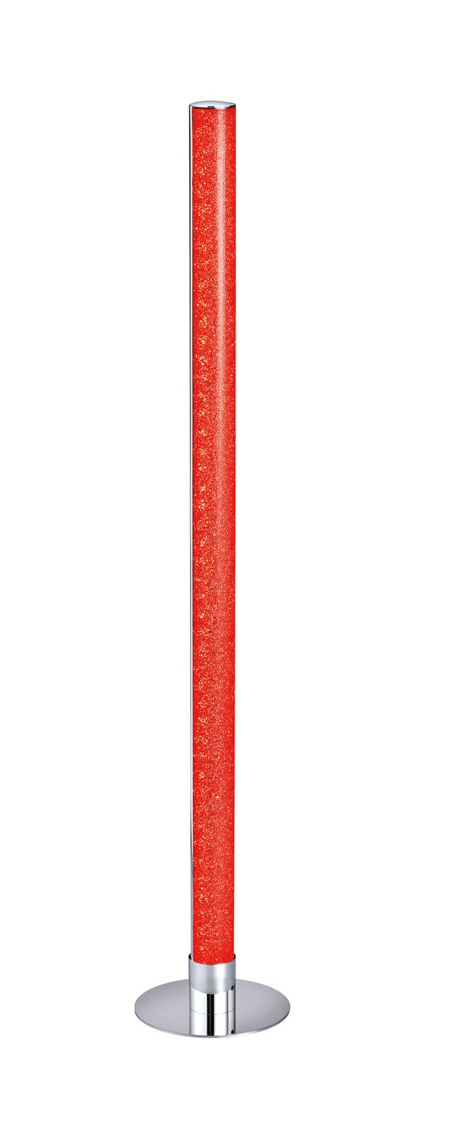 RL LED Stehlampe LEIA mit Fernbedienung 104 cm Metall/Acryl chromfarbig/transparent