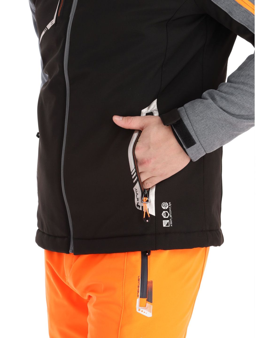 Nobel softshell ski-jas heren