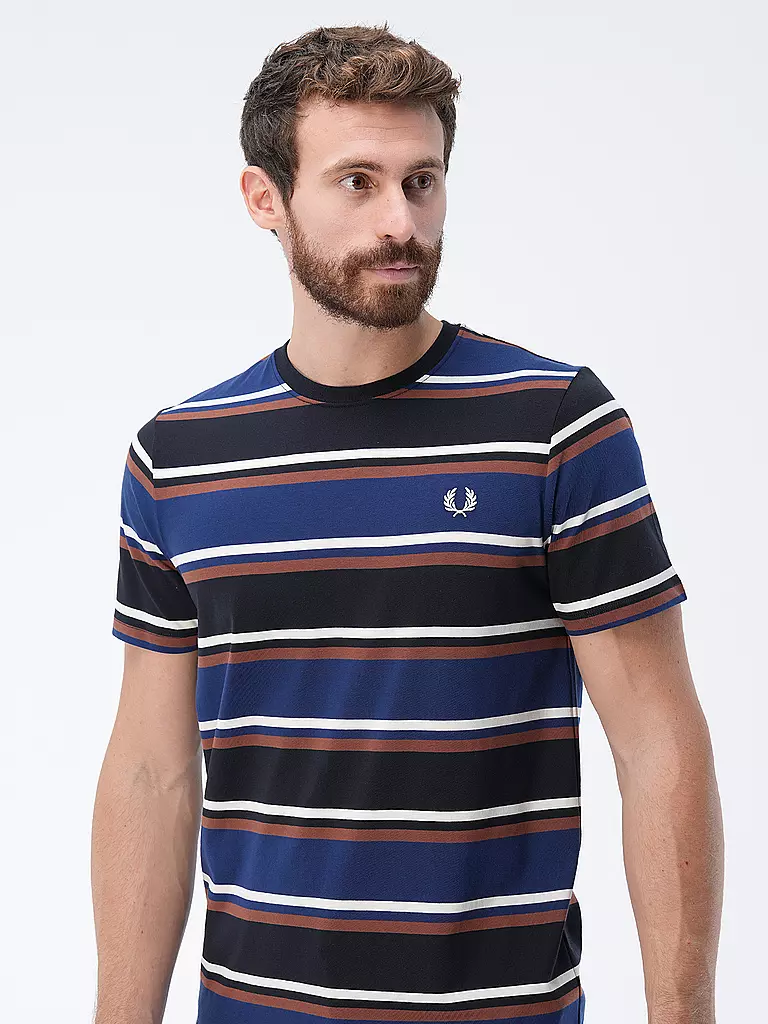 FRED PERRY T-Shirt blau