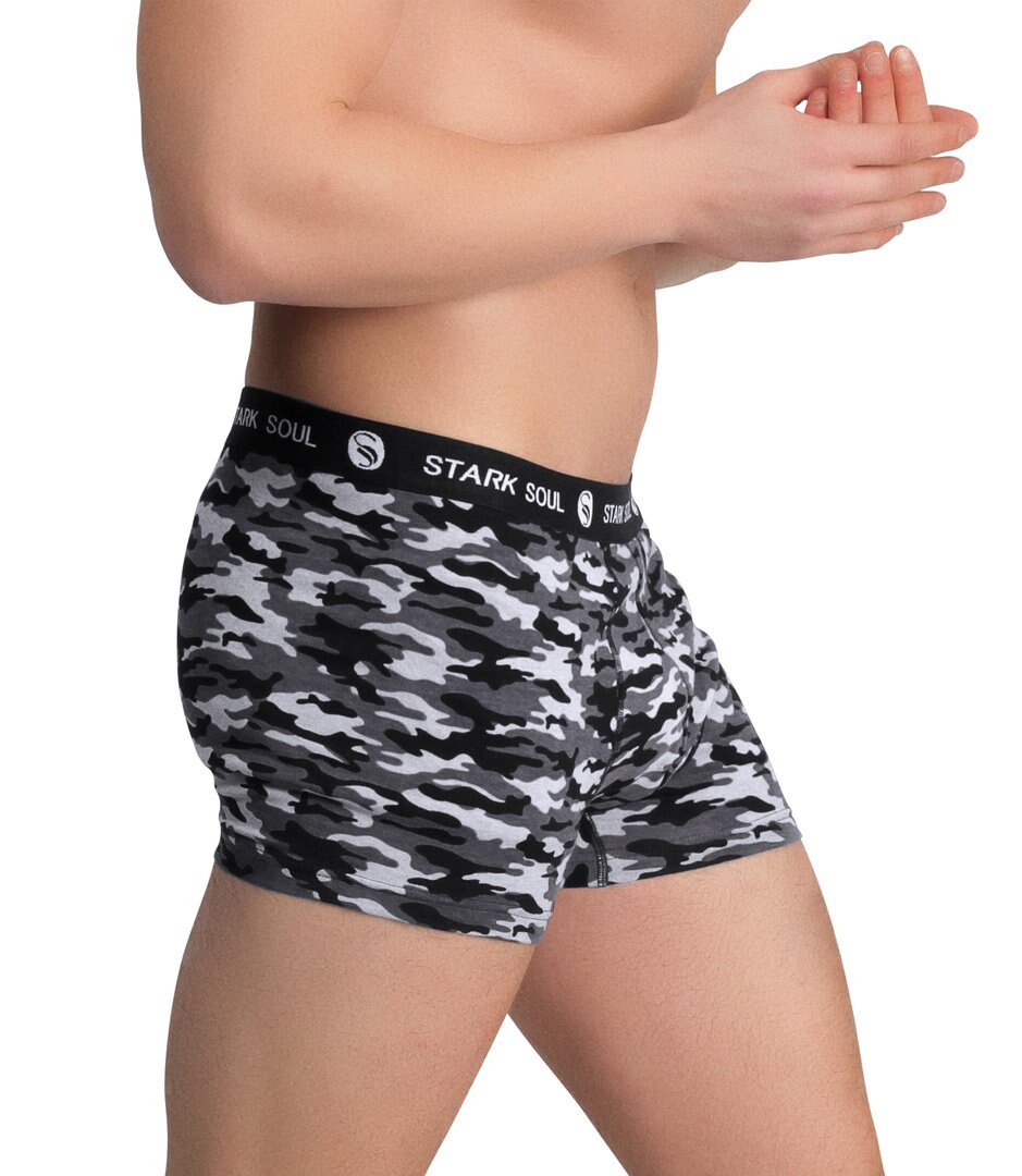Stark Soul® Boxershorts 3'er Pack, Camouflage