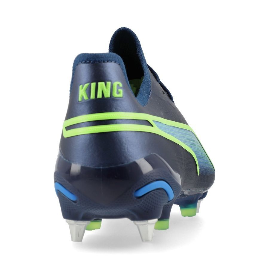 PUMA King Ultimate SG Gear Up - Persian Blue/Vert/Bleu