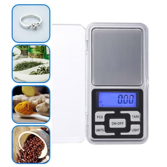 Pocket Digital elektronisk vægt 200g/0.01g