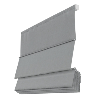 Vouwgordijn Bregje 2844 aluminium