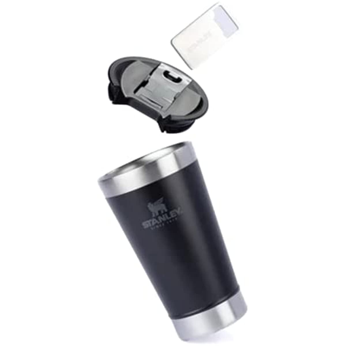 Copo t&eacute;rmico de cerveja com tampa Stanley|473ml