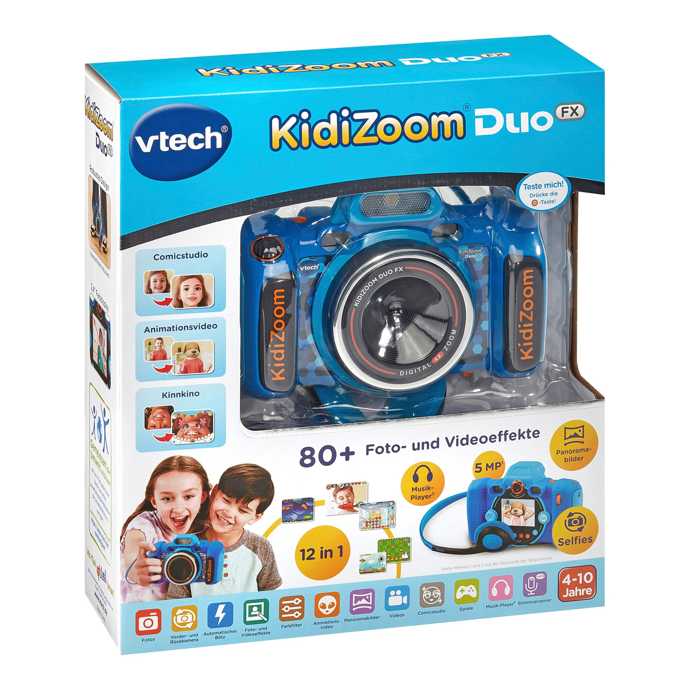 Vtech - KIDIZOOM Kamera KidiZoom Duo FX blau