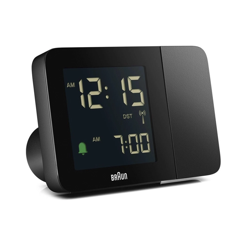 Braun BC15B-DCF Funk-Projektionswecker Schwarz Digital