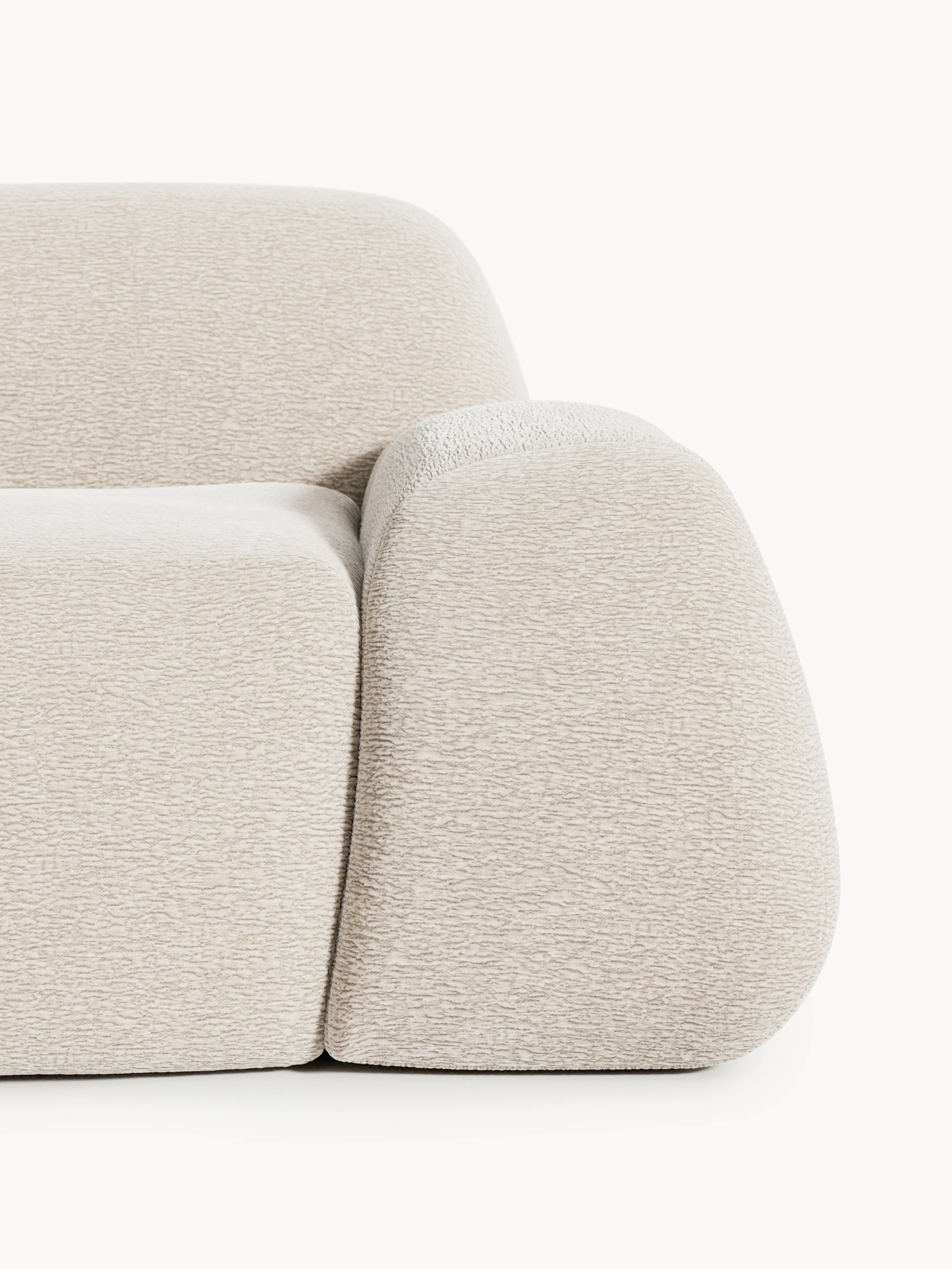 Bank Wolke (2-zits) met chaise longue