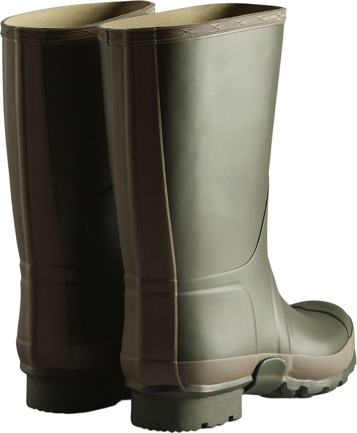 Hunter MENS GARDENER BOOT Dark olive/clay