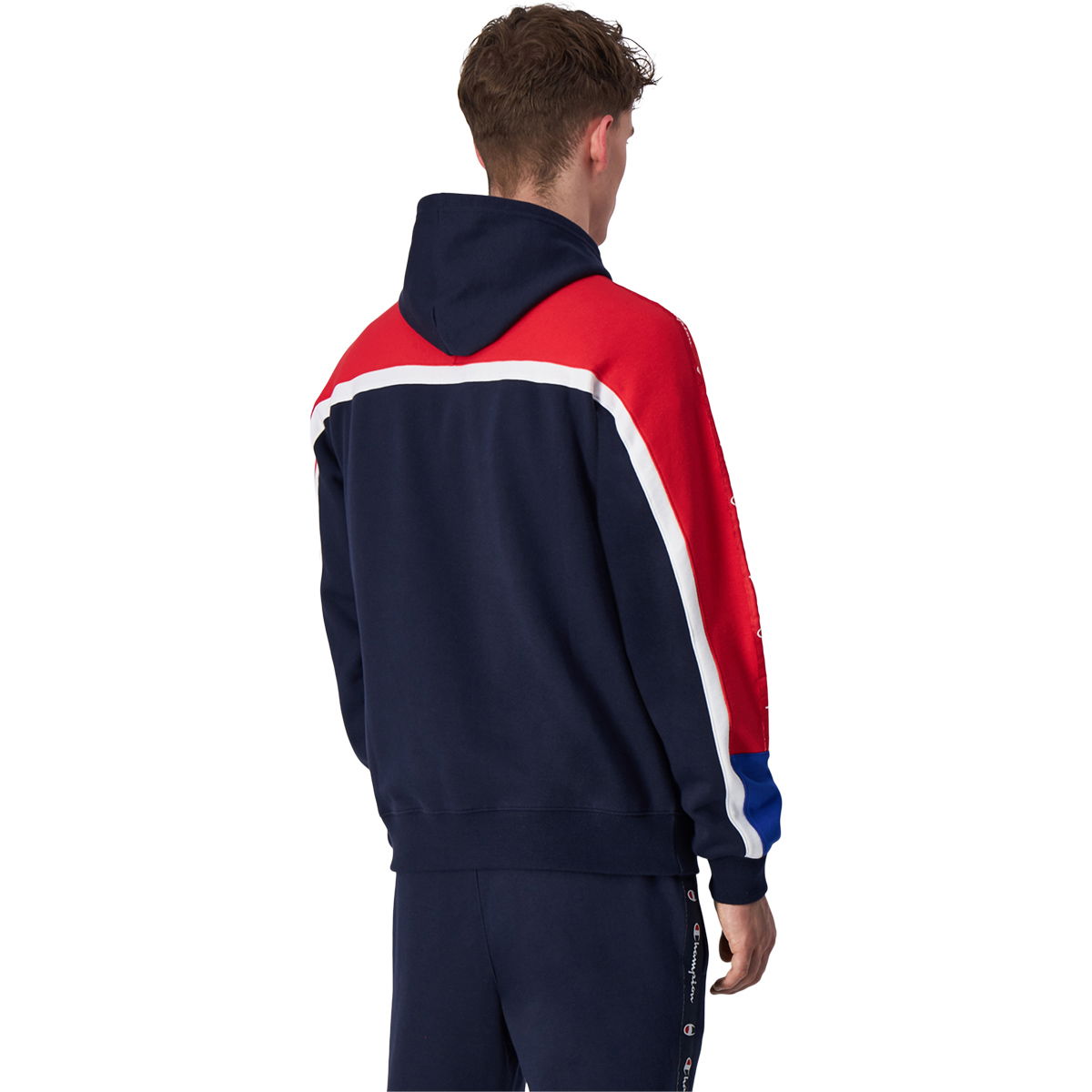 Champion Hooded Colorblock Hættetrøje Herre