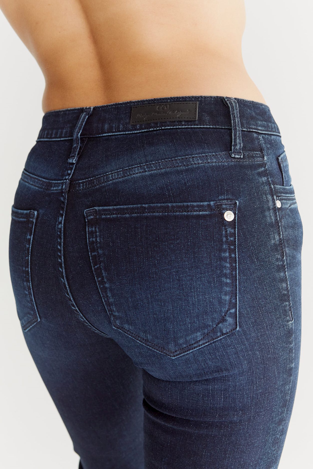 COJ Denim - Hannah Straight Fit - Blue/Black