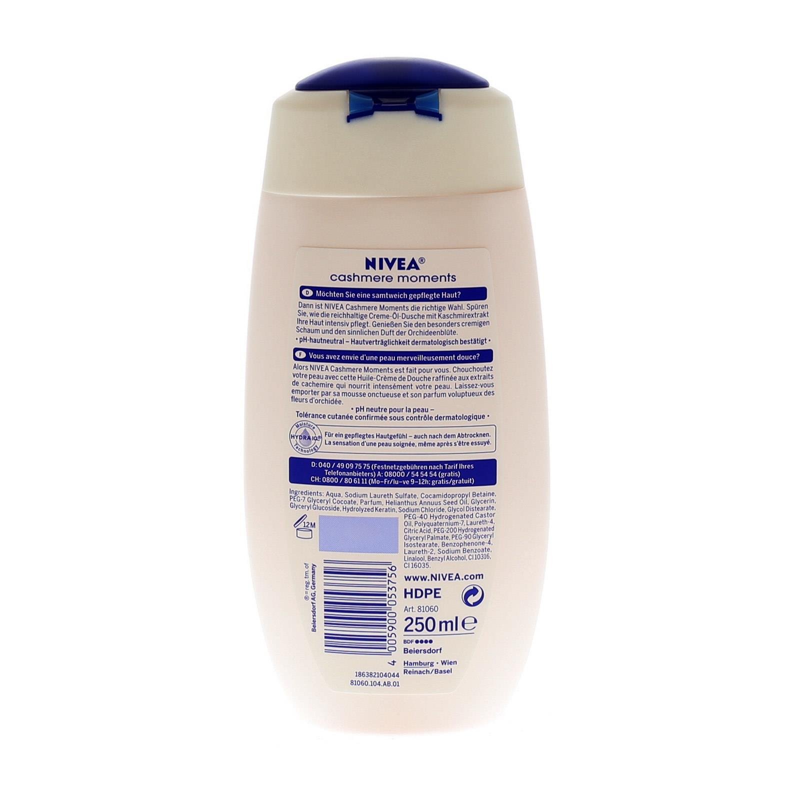 Nivea Creme-Öl-Dusche Cashmere Moments