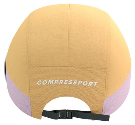 Casquette Compressport 5 Panel Light Cap Orange/Rose
