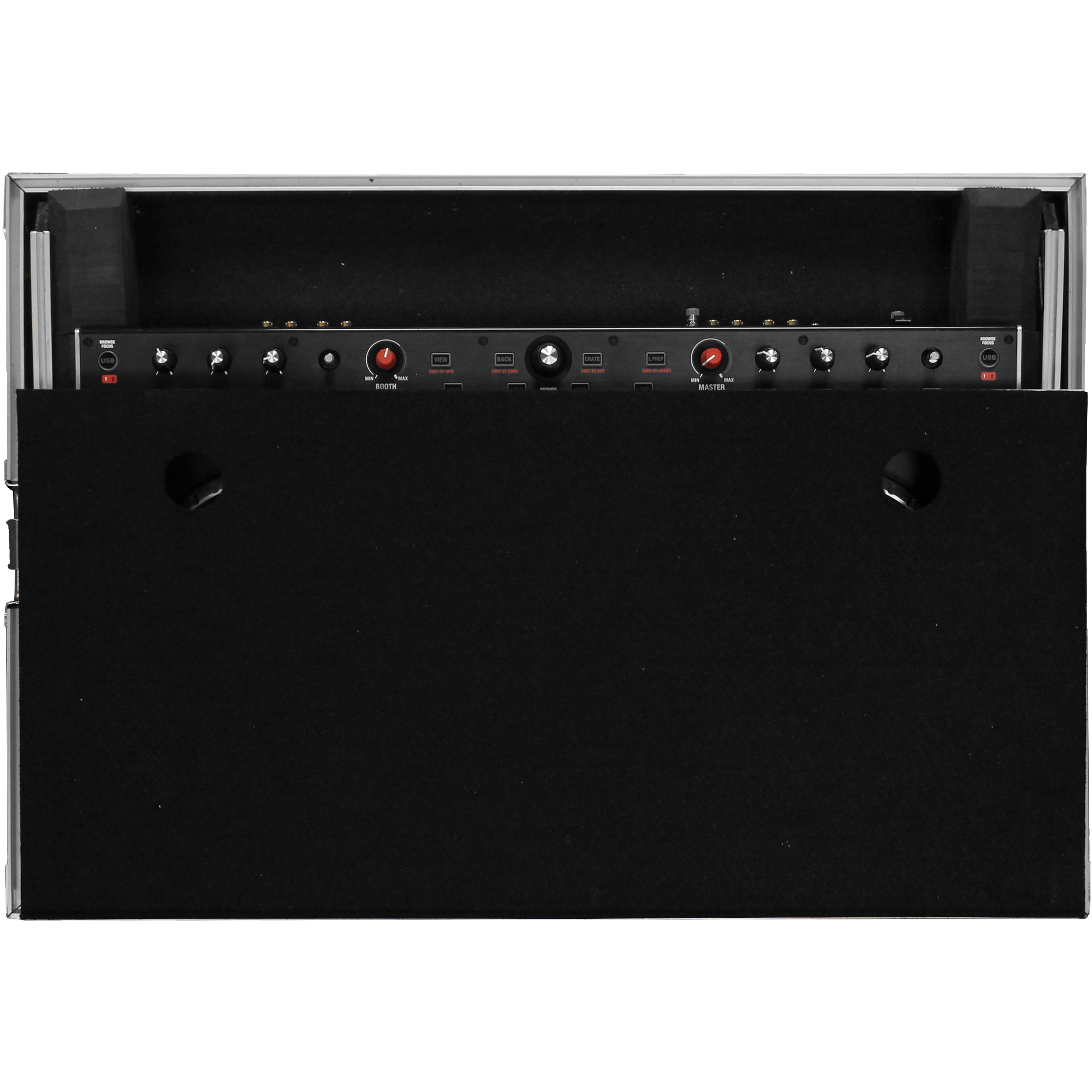 Odyssey Flight Ready Glide Style flightcase voor Numark NS6II