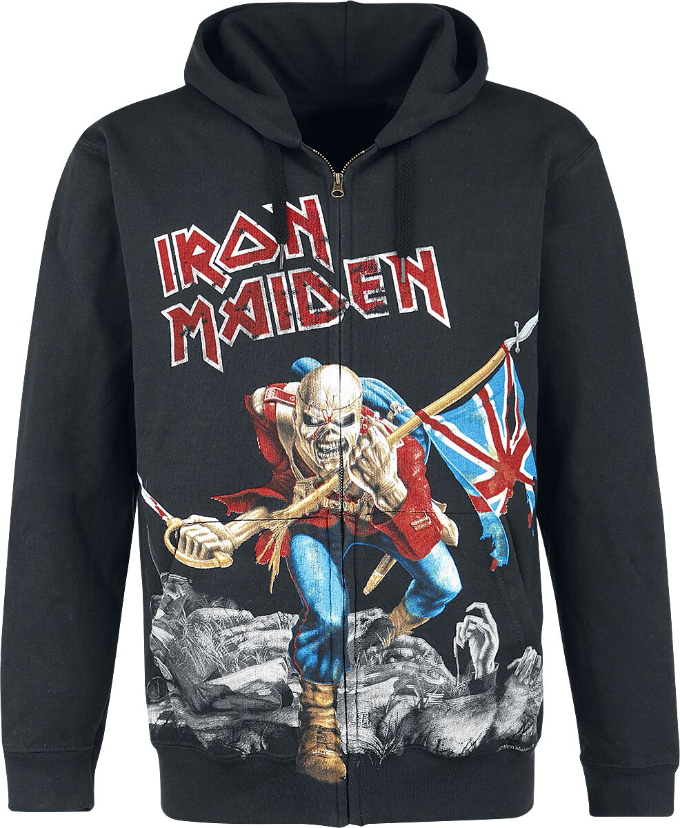 The Trooper - Battlefield | Iron Maiden Sweat-shirt zippé à capuche