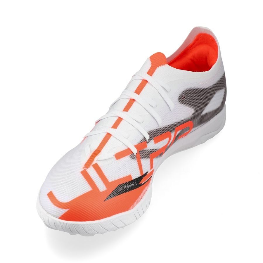 PUMA Ultra 5 Match TT Unlimited - Blanc/Noir/Glowing Red