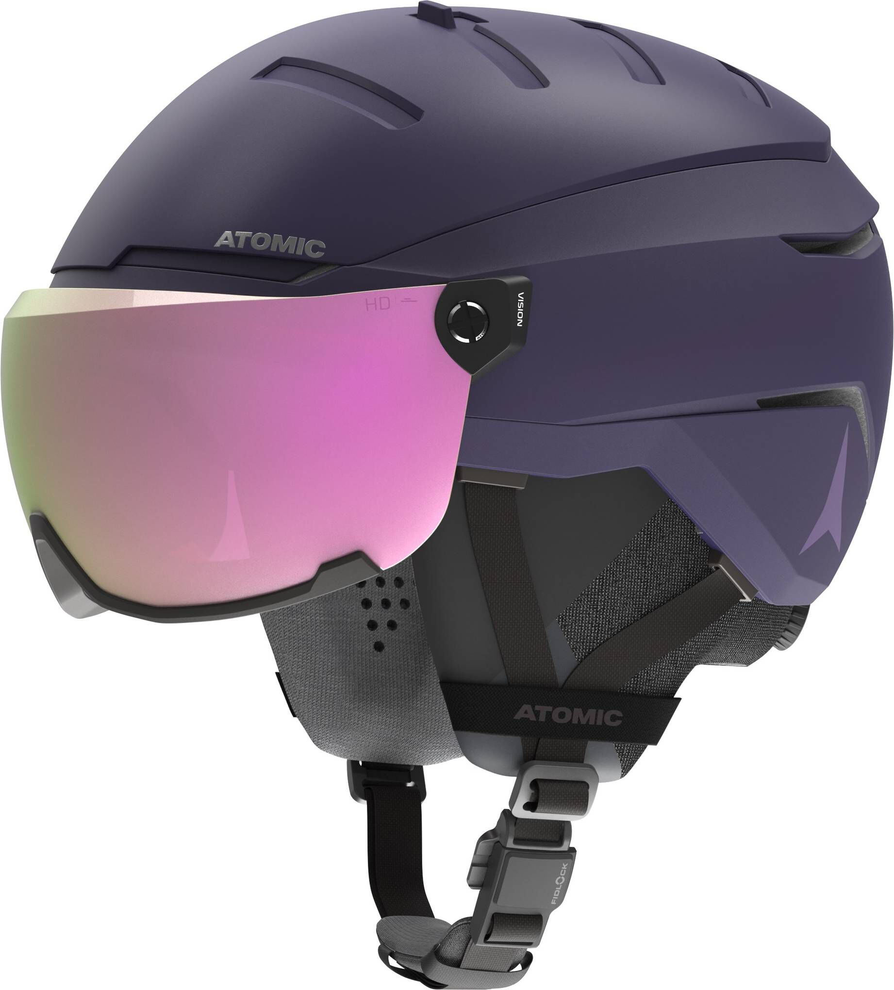 Atomic| Skihelm SAVOR GT AMID VISOR HD PURPLE