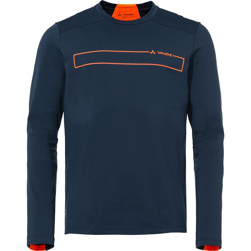 VAUDE Qimsa LS Radtrikot Langarm Herren dark sea