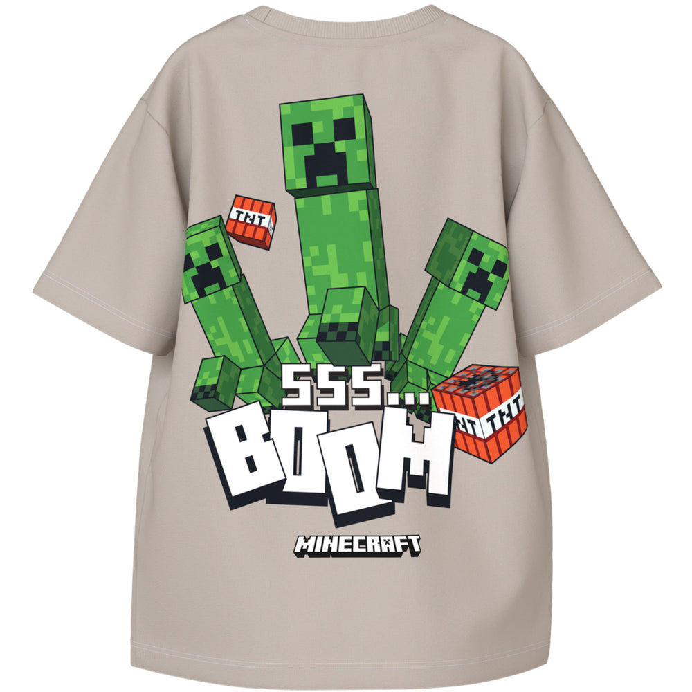 Køb Name It Chateau Gray Nkmasant Minecraft Ss Nreg Top Bfu