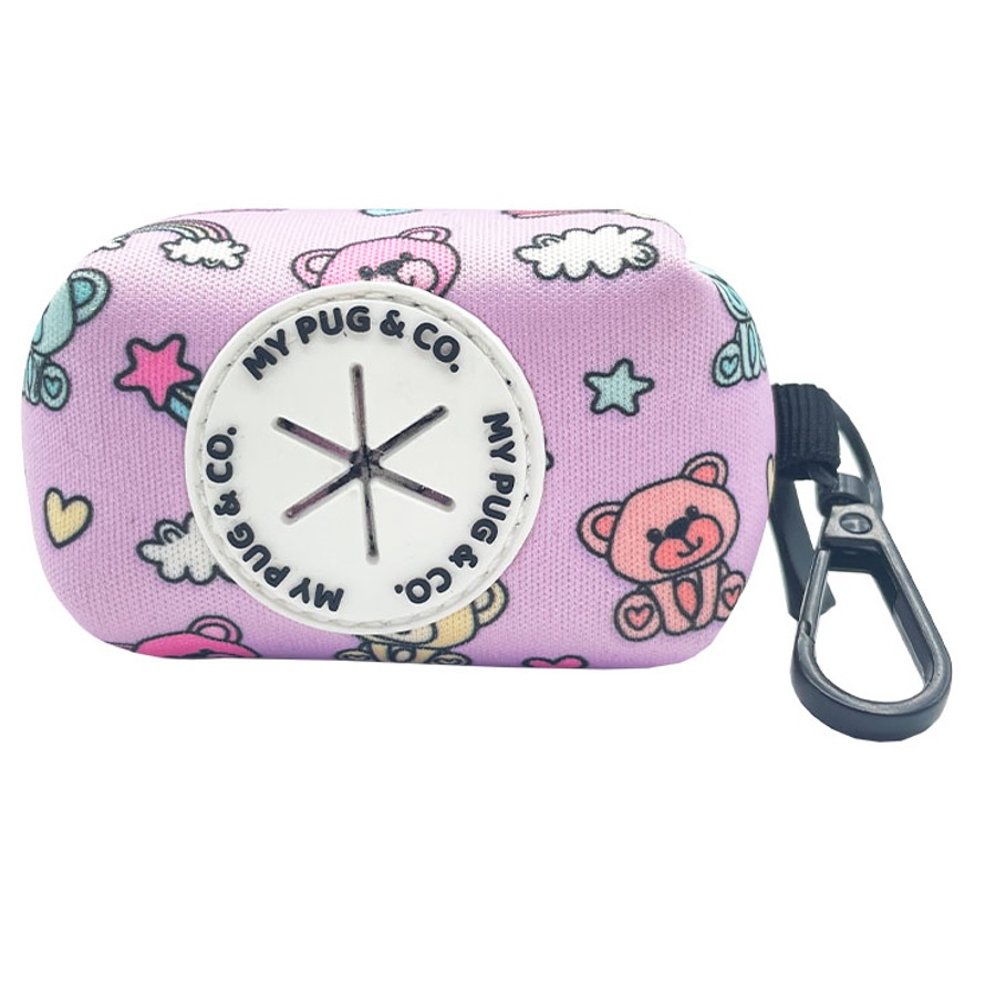 Porta-bolsas em formato de ursinho de pelúcia