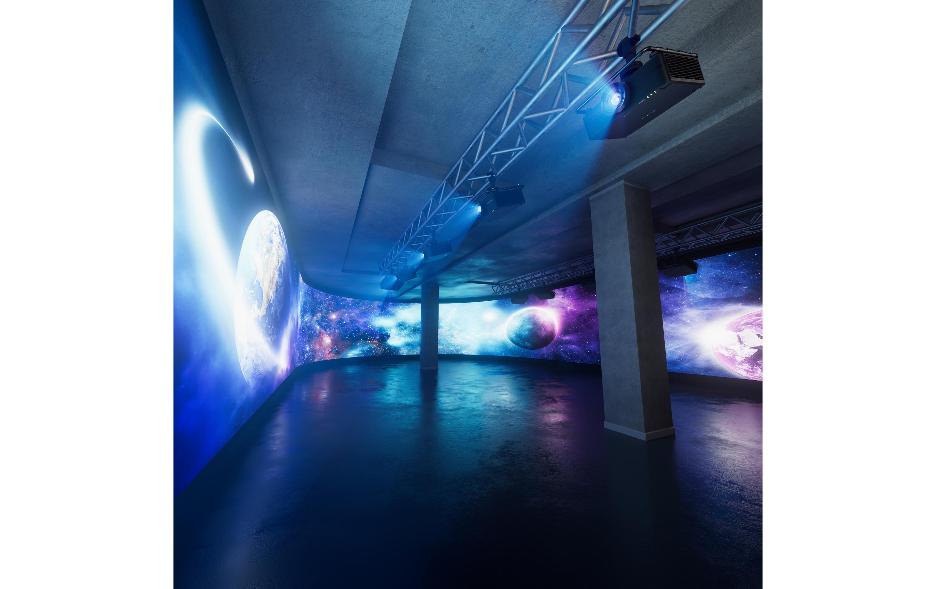 Kurzdistanzprojektor ZU920TST<br>Ultraheller Kurzdistanz-Laserprojektor mit fester Optik