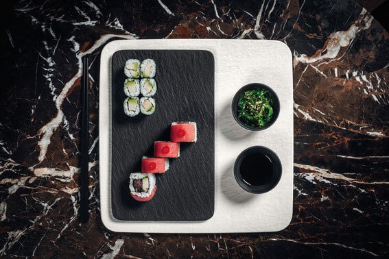 Villeroy & Boch Teller flach MANUFACTURE ROCK grau/ schwarz