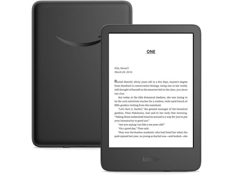 Amazon E-Book Reader Kindle Touch 2024 (2024) 16 GB Schwarz 6.2