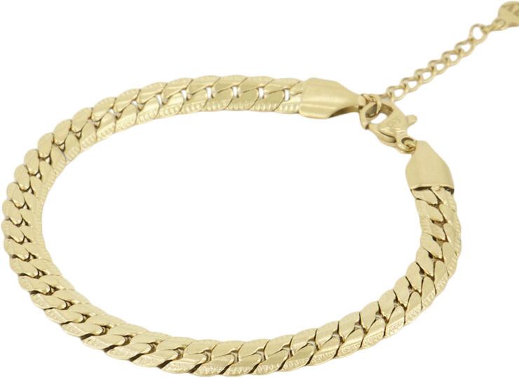 My Jewellery Bracelet flat link Gold