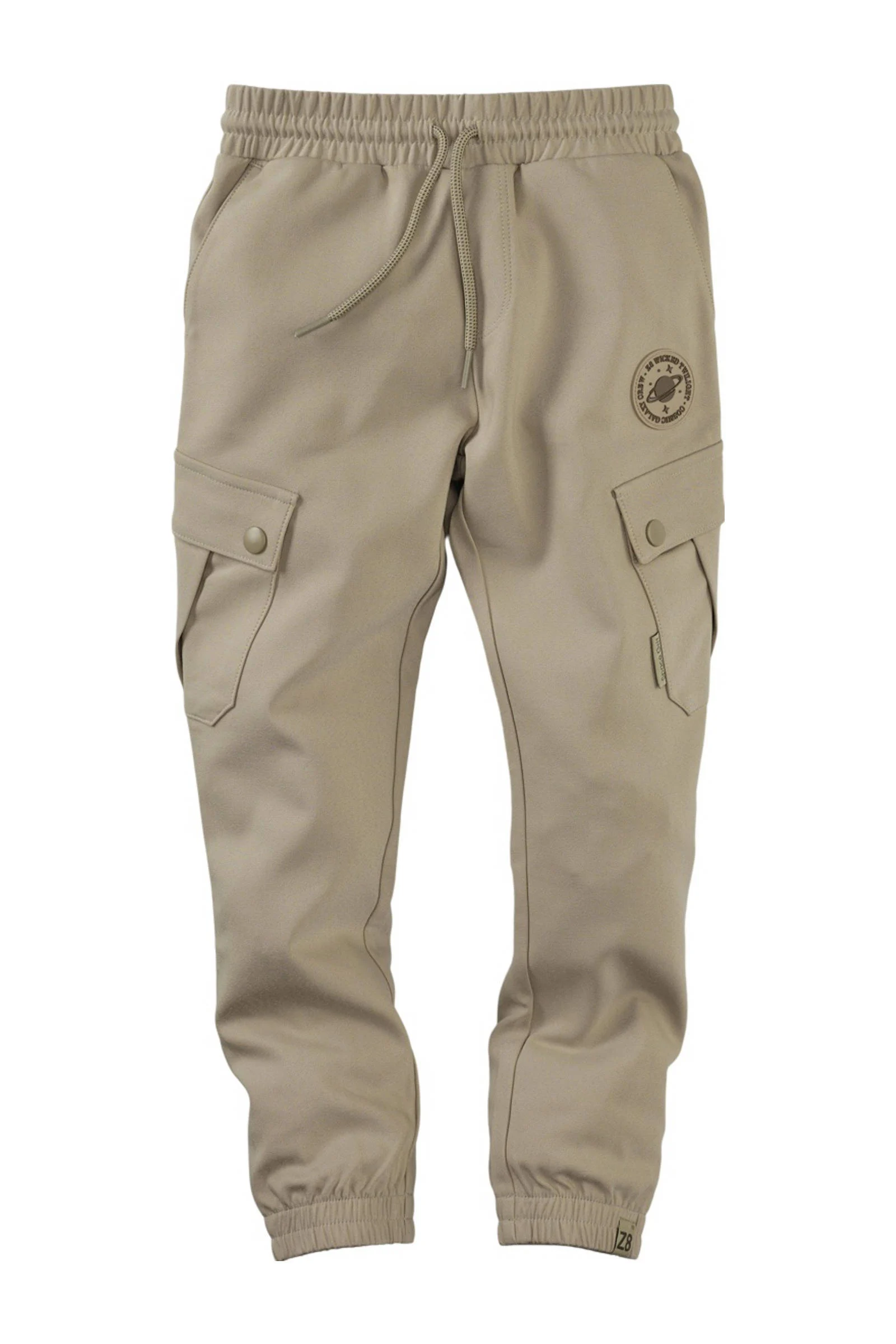 Z8 regular fit cargo broek Vance taupe