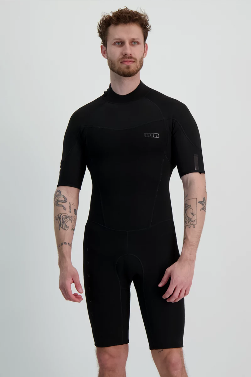 ION Element 22 Shorty Back Zip Herren Neoprenanzug