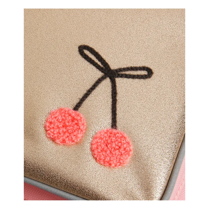 Jeune Premier Sac à Dos Ergomaxx Cherry Pompon | Doré