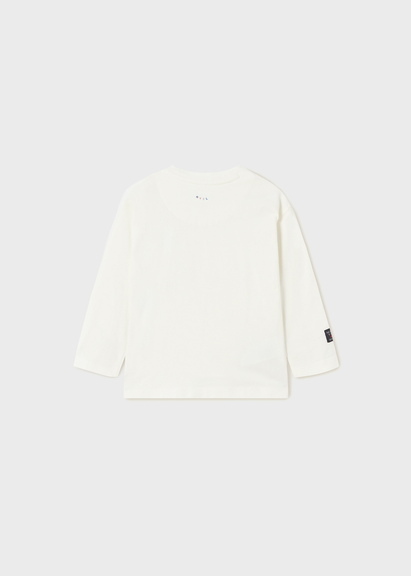 Camiseta interativa tamanho grande Better Cotton para bebês