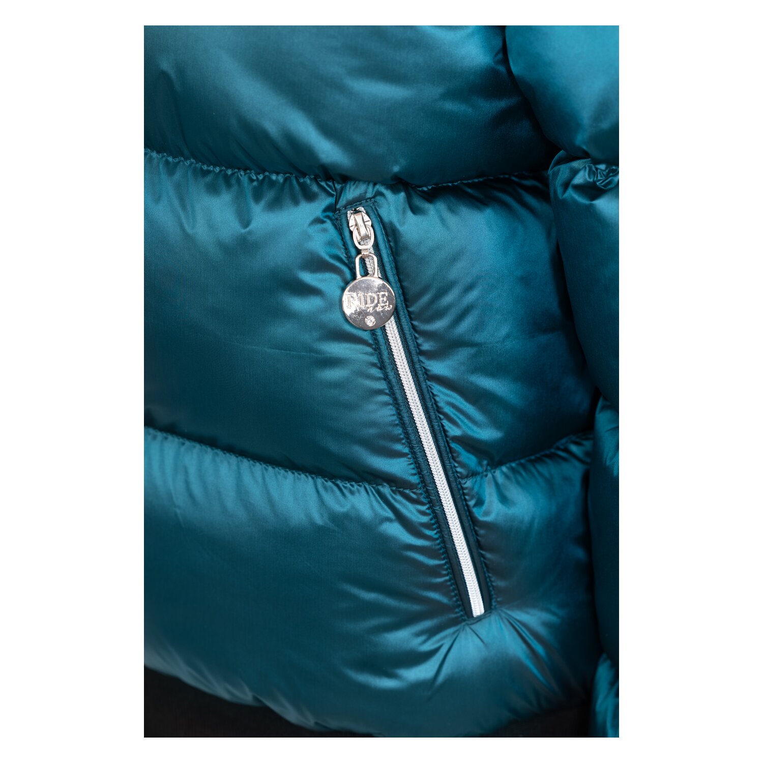 RIDE now Stepp-Bomberjacke - shaded teal - XXL