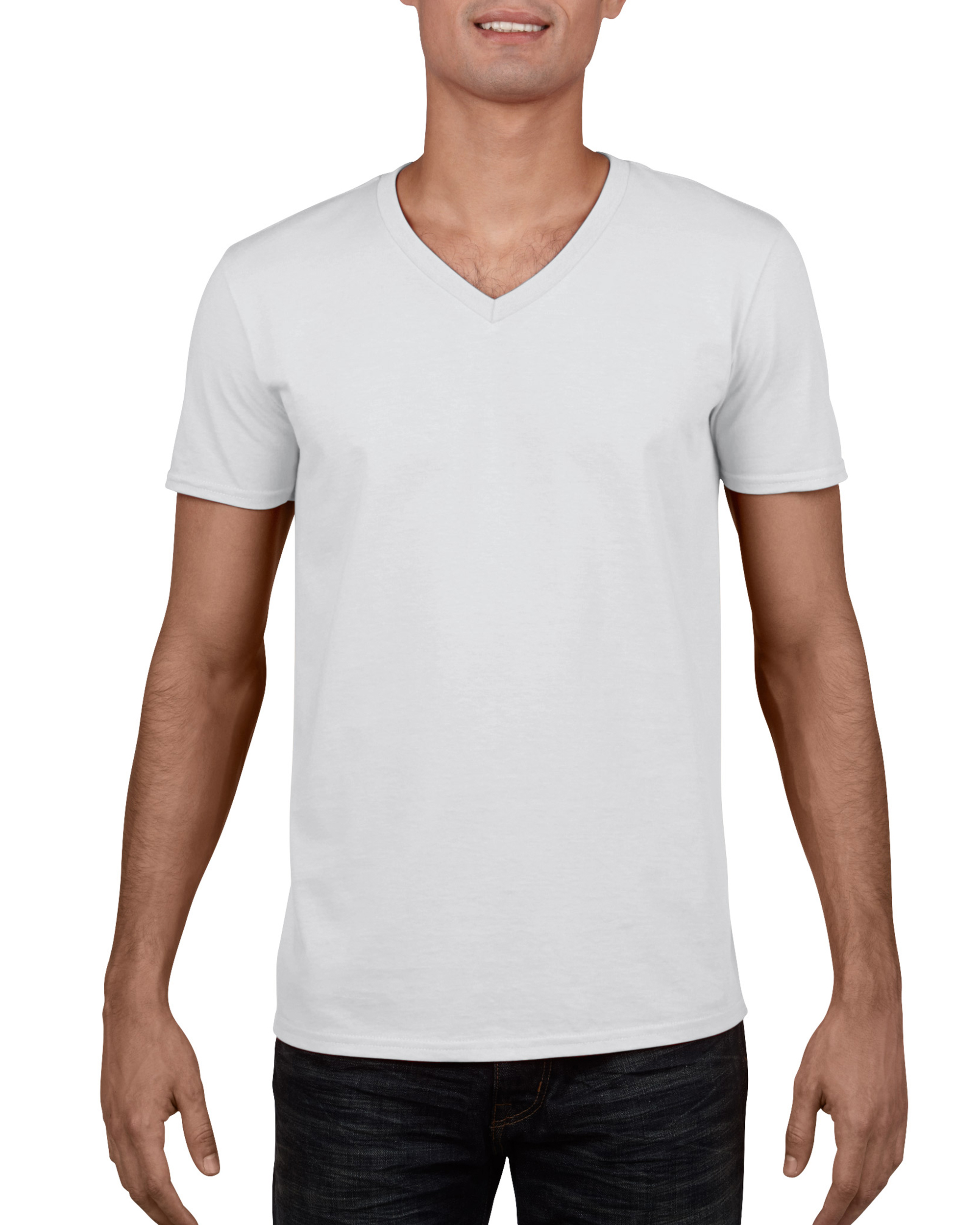 Gildan GD010 - T-Shirt Homme Col V Softstyle