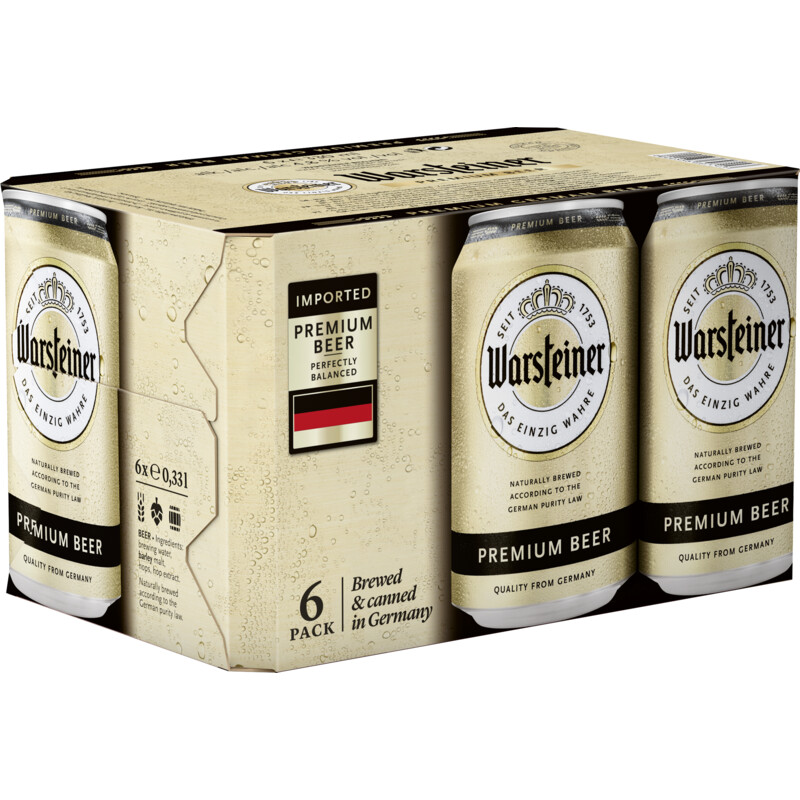 Warsteiner Pilsener 6-pack