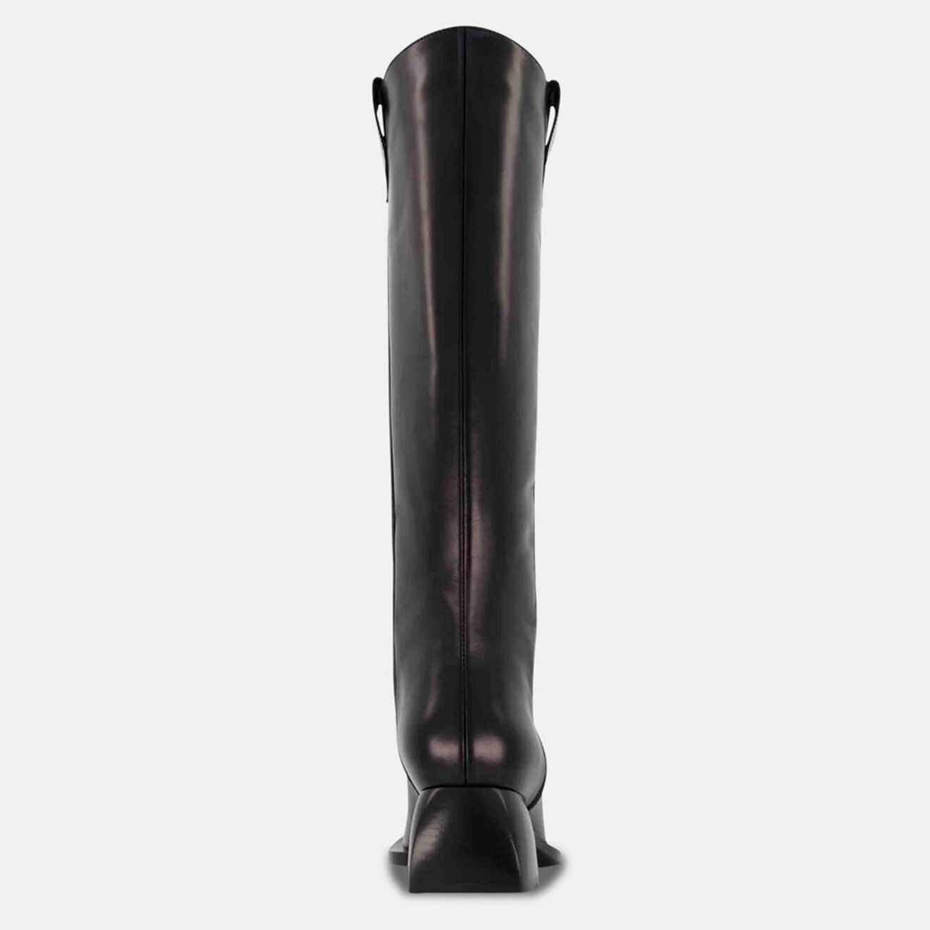 Nodaleto Bottes en Cuir Giulia noires - Talon 5 cm