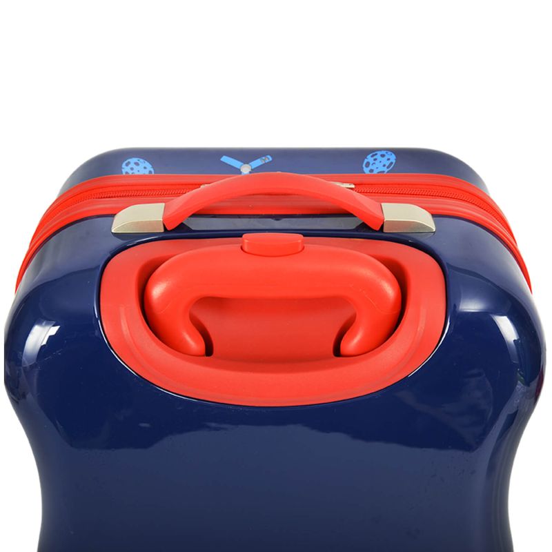 Valise cabine rigide Kid Robot dino 48 cm Bleu