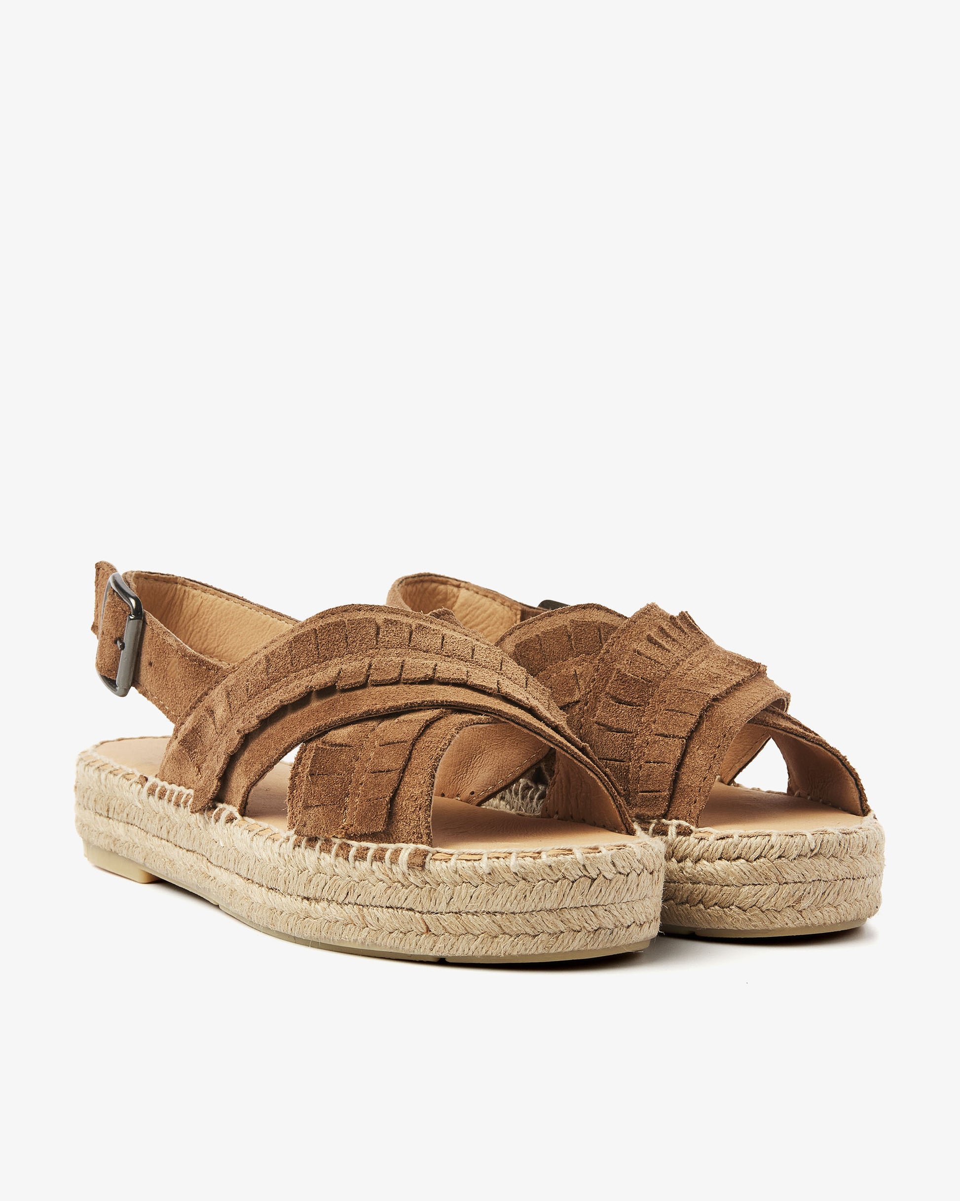 VIA VAI cognac espadrilles  Mondi Noel