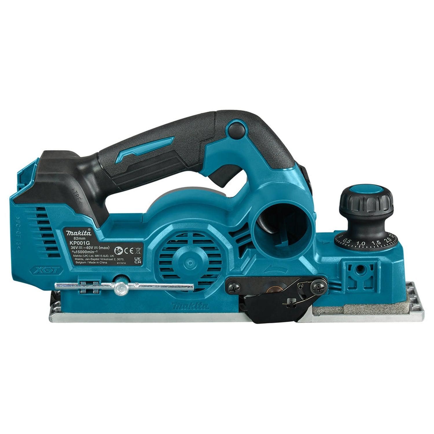Makita KP001GZ Accu schaaf 82mm XGT 40V Max Basic Body