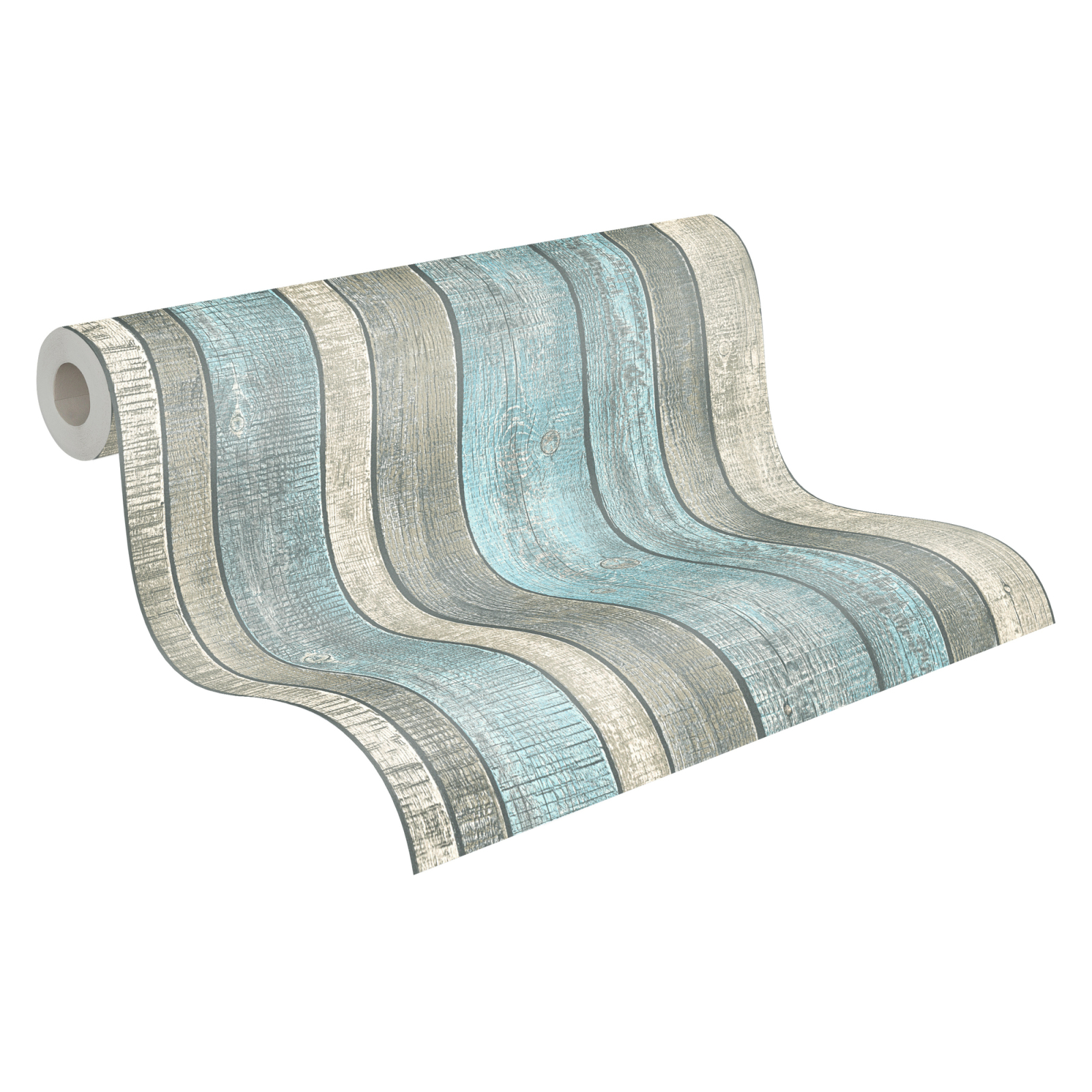 Vliestapete BEST OF WOOD´N STONE 2ND EDITION - blau - 10 Meter